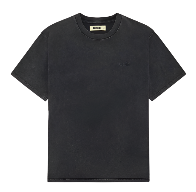 Baine Washed T-shirt Black