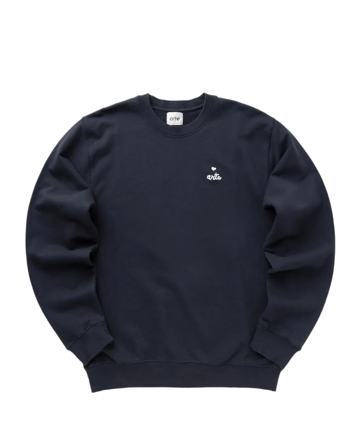 Heart Crewneck Black