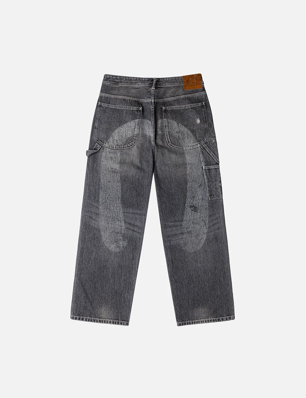 Vintage Patchwork Denim Grey
