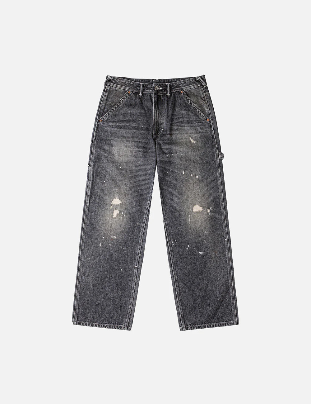 Vintage Patchwork Denim Grey