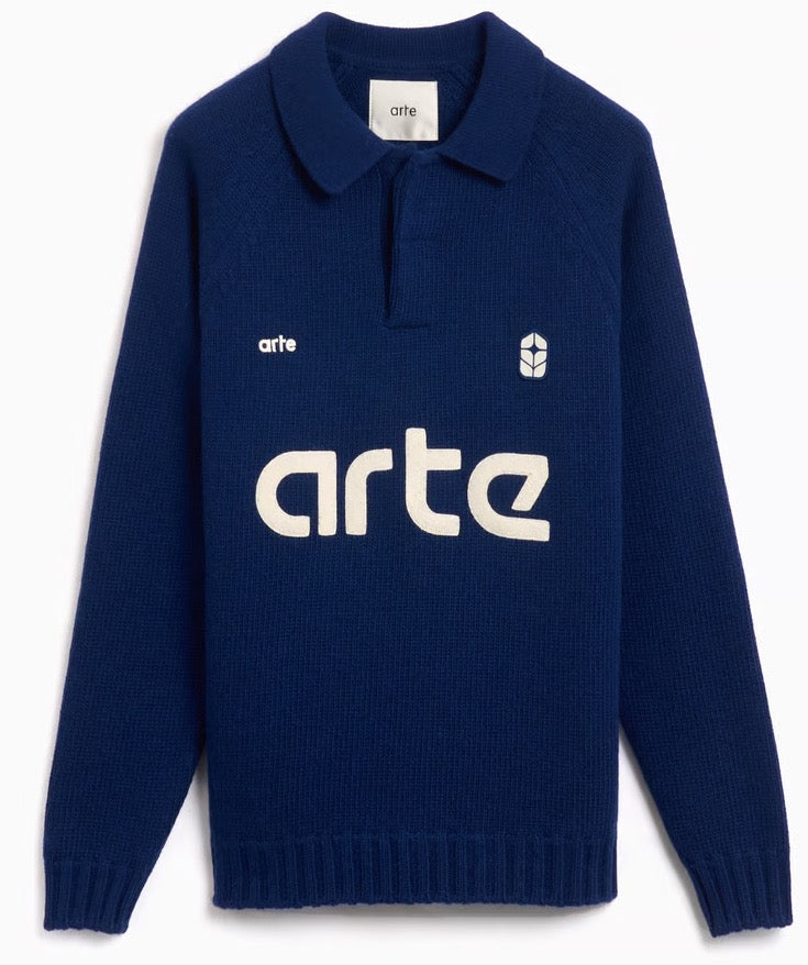 Football Knit Sweater