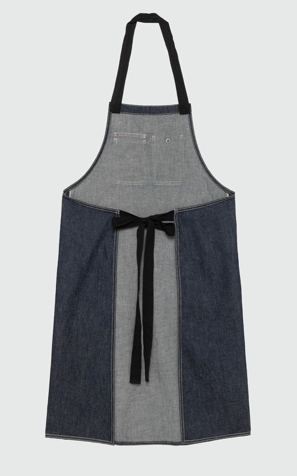 ROY ROGER'S WORKWEAR x ENGINEERED GARMENTS - GREMBIULE IN DENIM RINSE