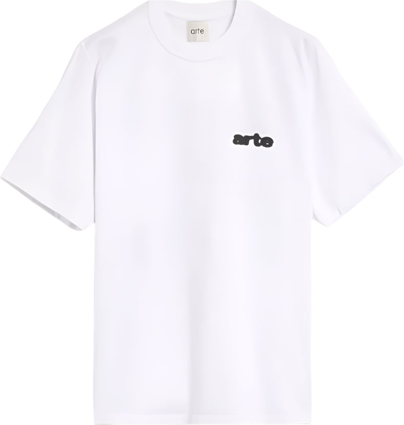 Blur Flower Tee White