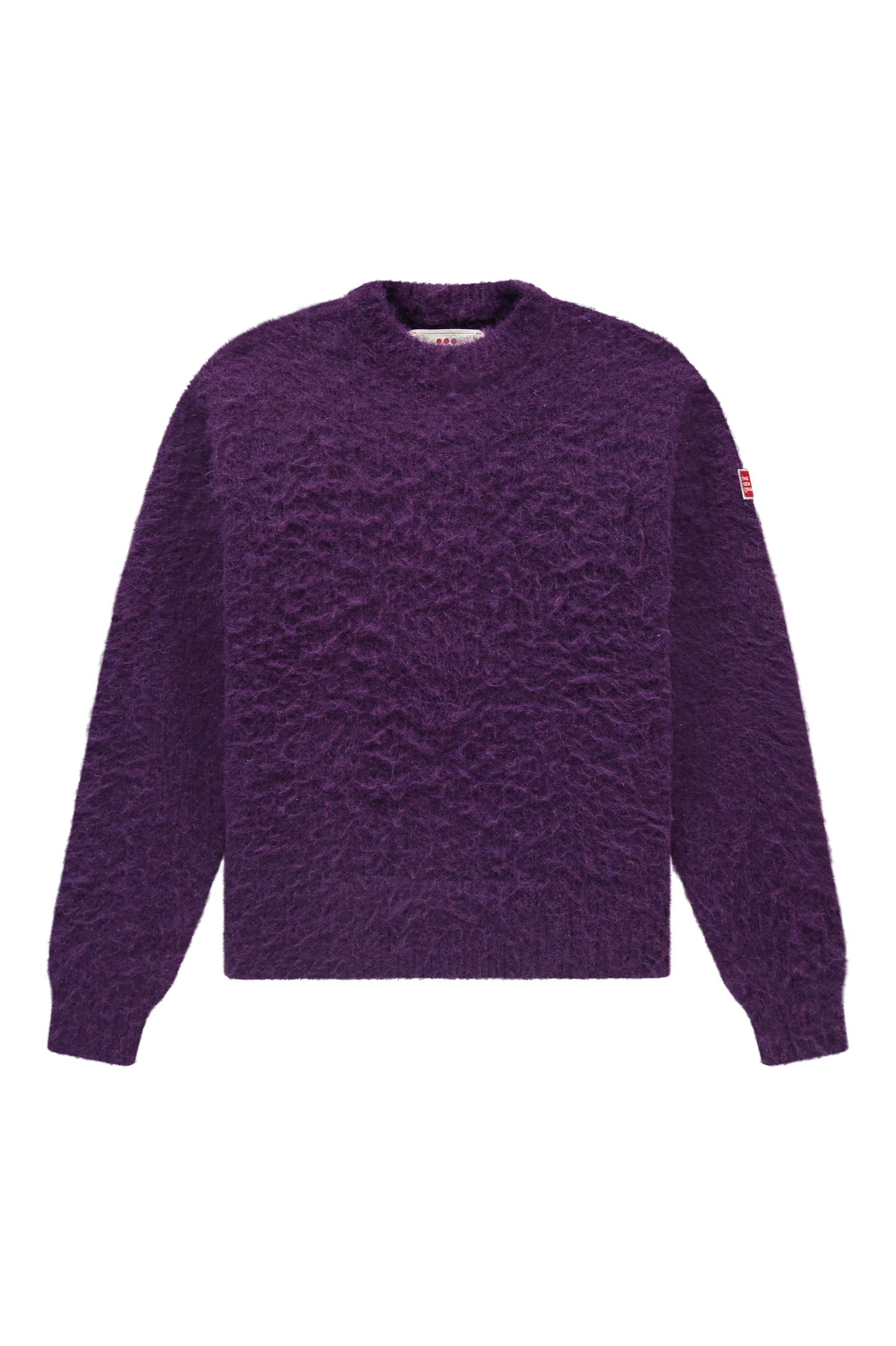 Mohair Crewneck Purple Mysterioso