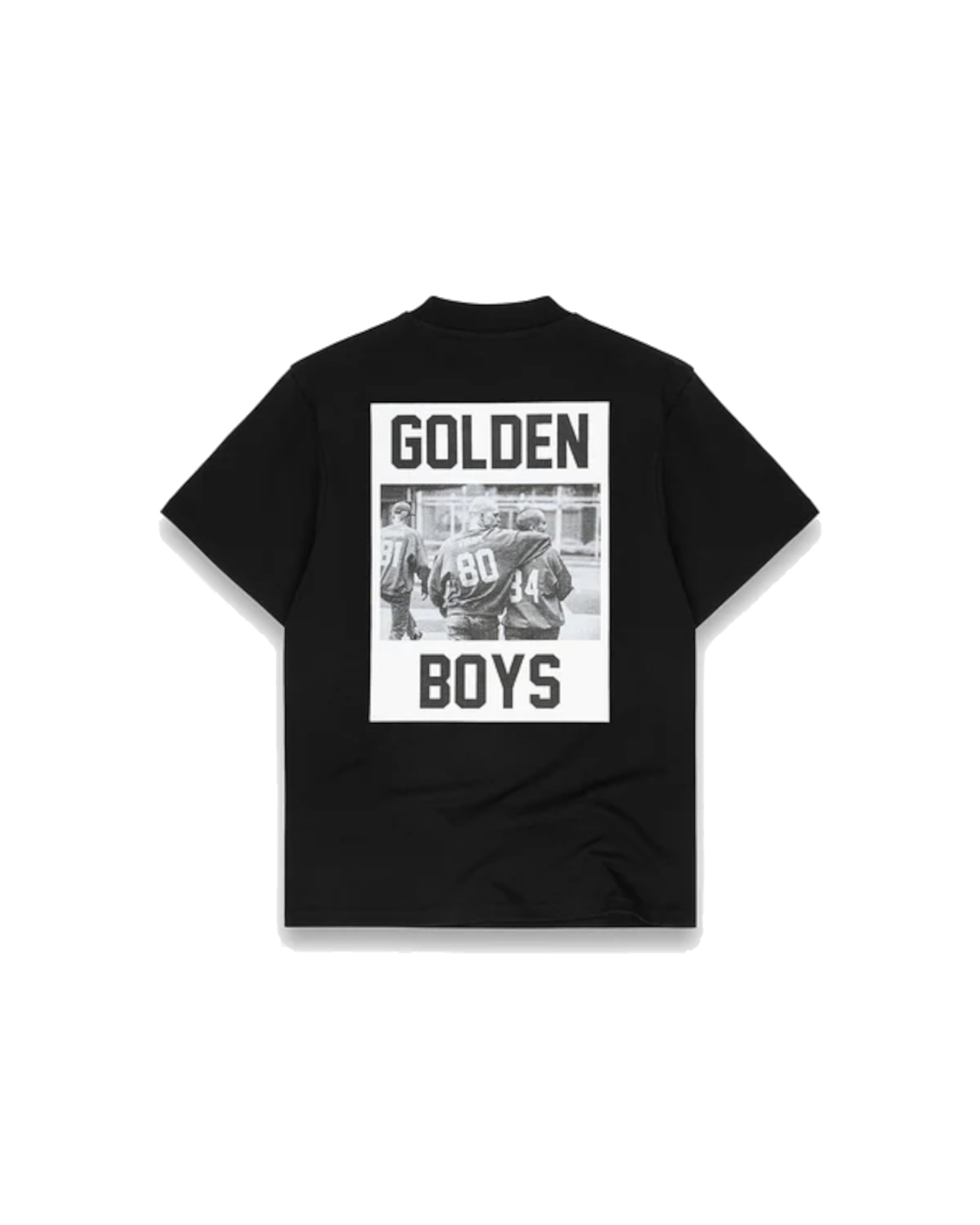 T-Shirt m/m Golden Boy Nero