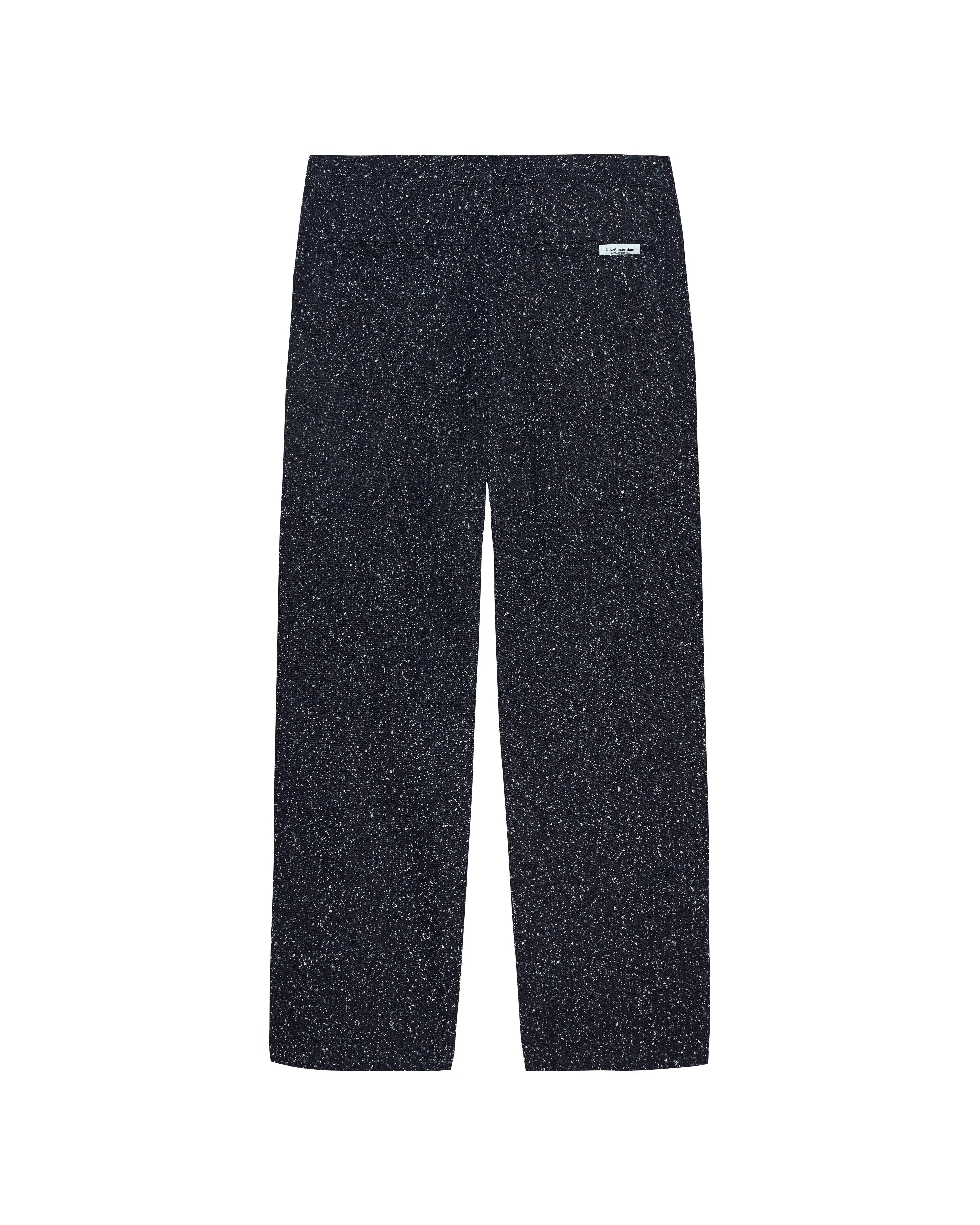 Spray Reworked Trousers Navy