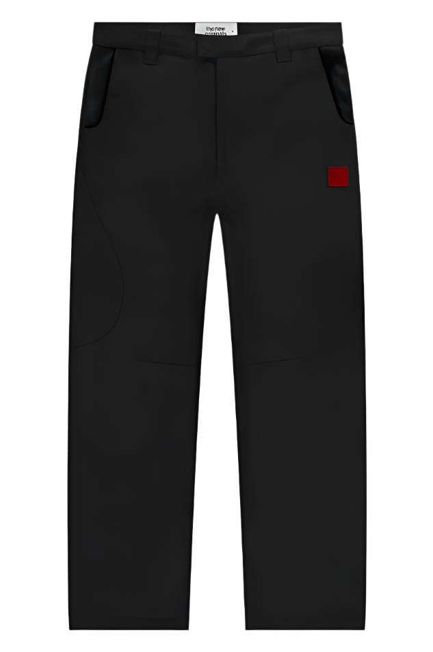 9-Dots Circular Trousers Black