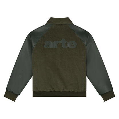 Arte Varsity Jacket Green