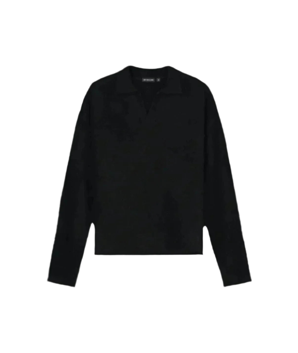 Polo sweater Black
