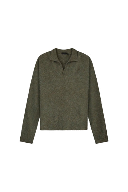 Polo Sweater Khaki