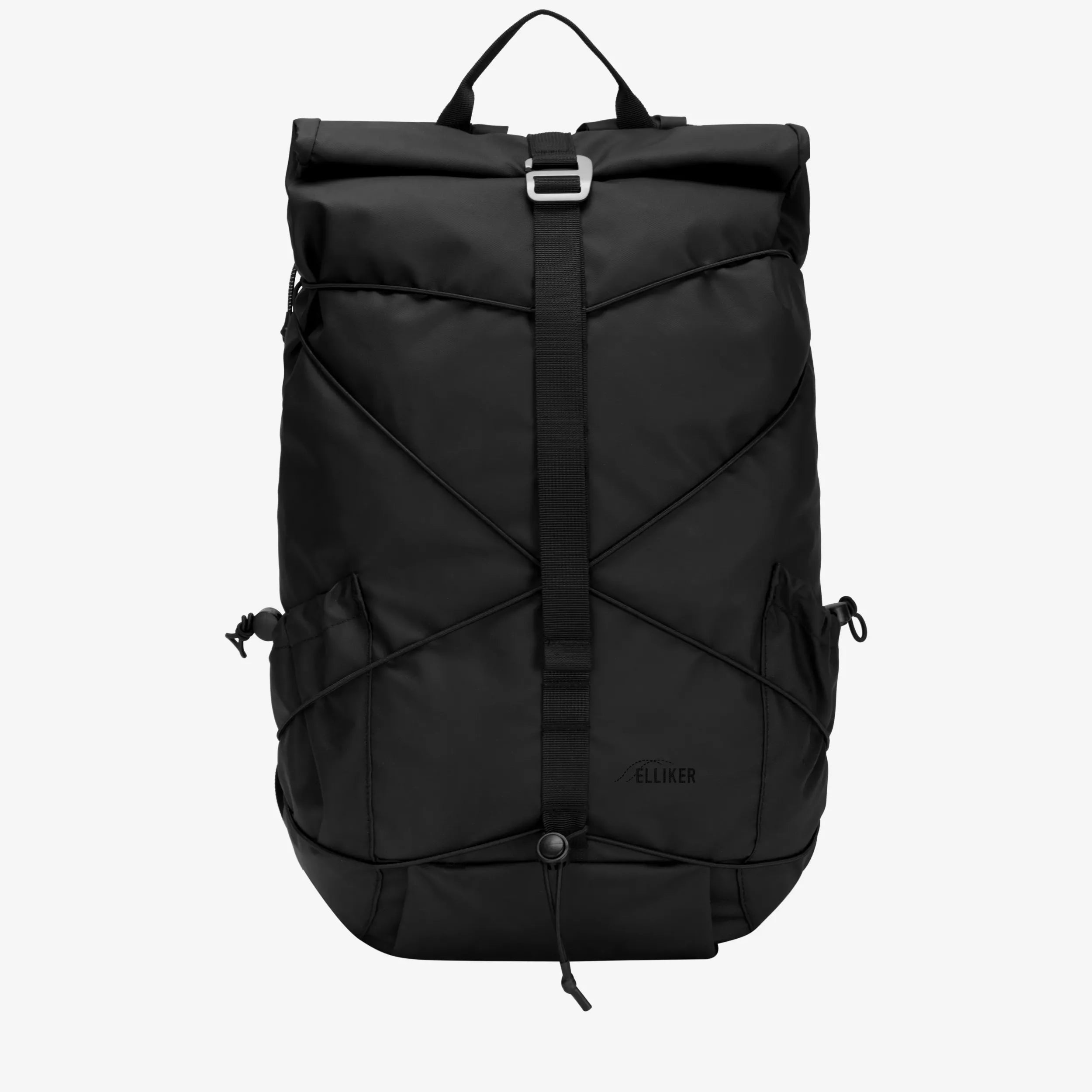 Dayle Roll Top Backpack 21/25L Black