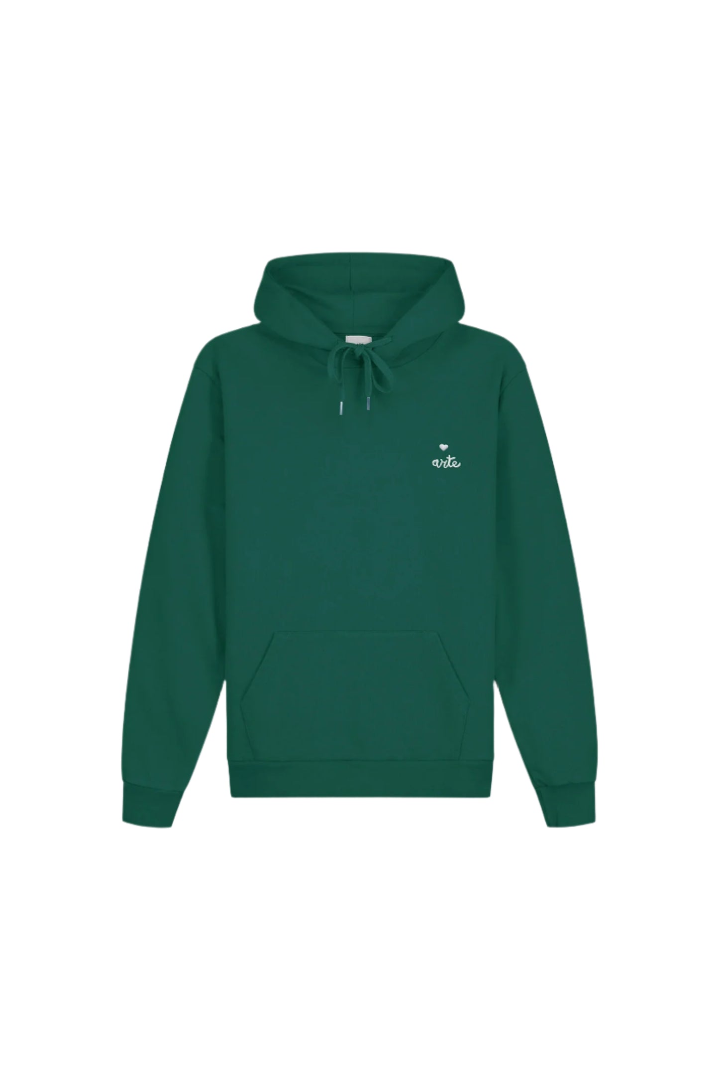 Heart Logo Hoodie Green