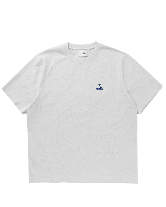 Heart Logo T-shirt Grey