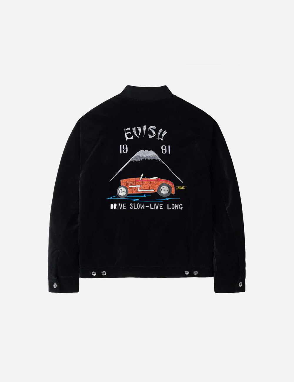 Vintage Padded Work Jacket Black