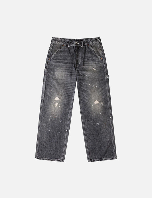 Vintage Patchwork Denim Grey