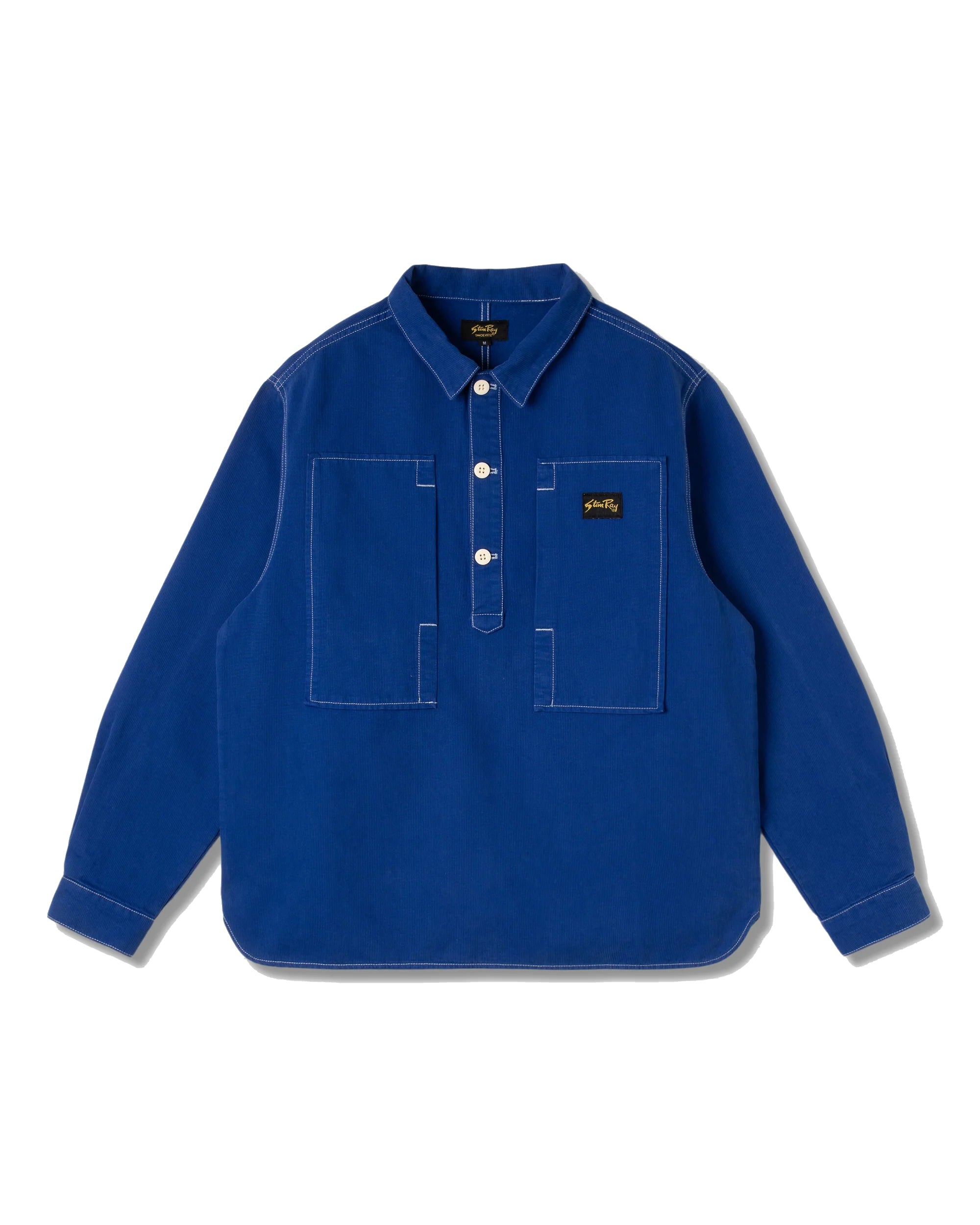 Painters Pop Over Shirt Indigo Bedford