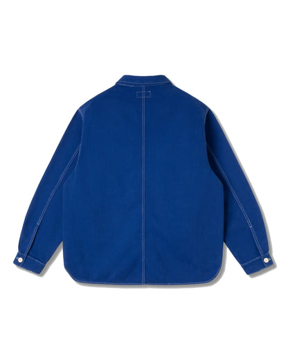 Painters Pop Over Shirt Indigo Bedford