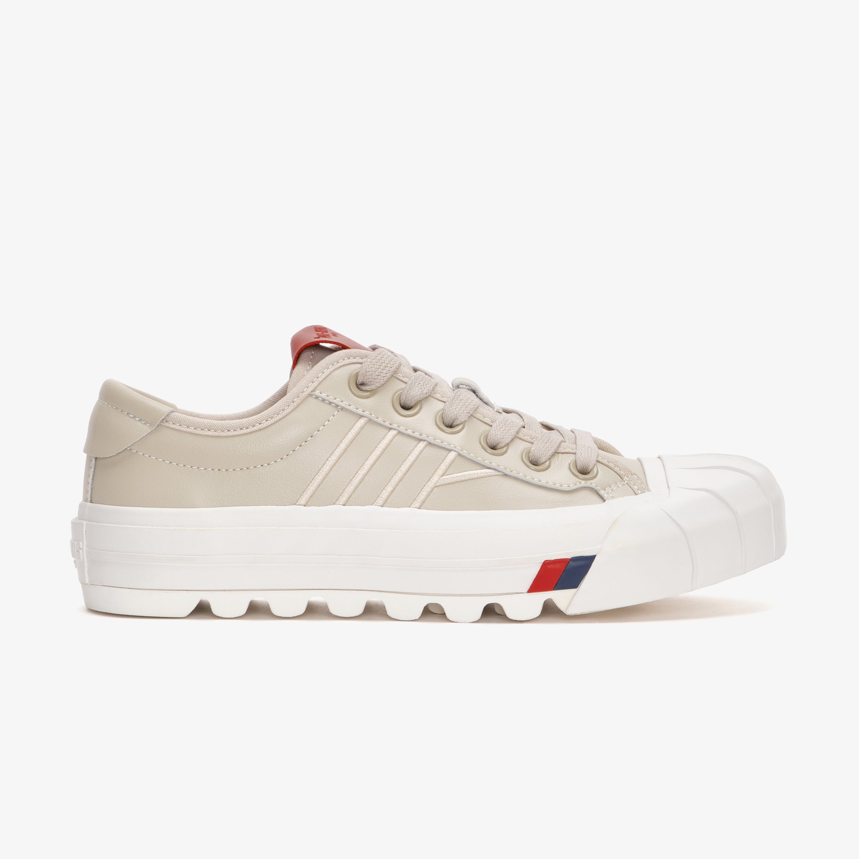 Pro-Keds Intrepid Low Cream Leather