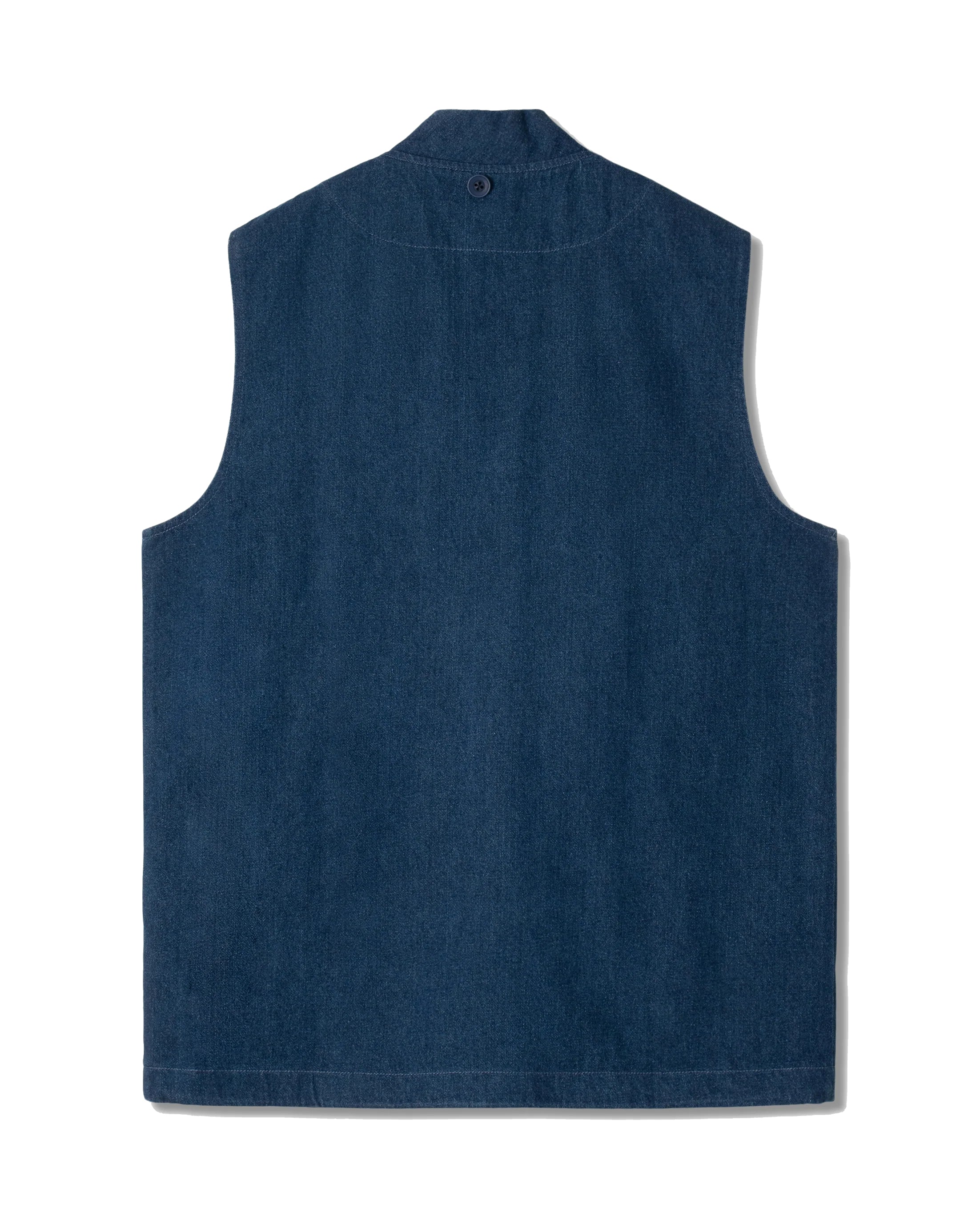Work Vest Indigo 12oz