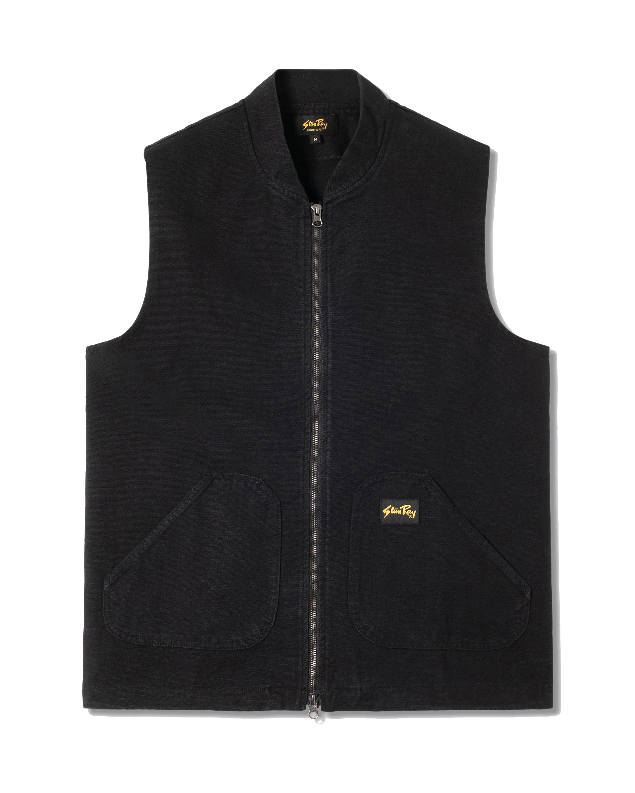 Work Vest Washed Black