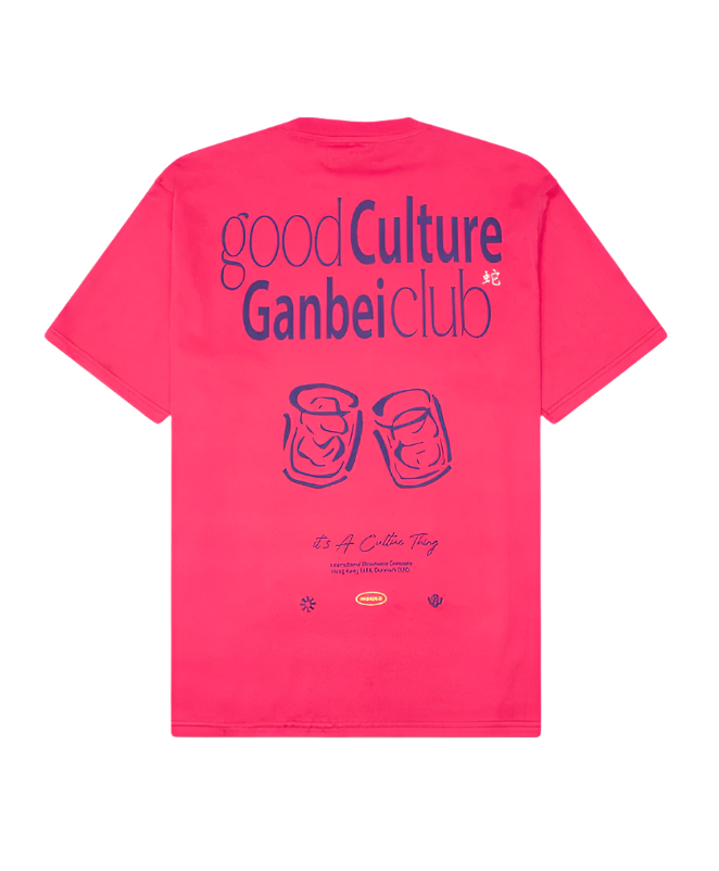 Baine Ganbei T-Shirt Pink