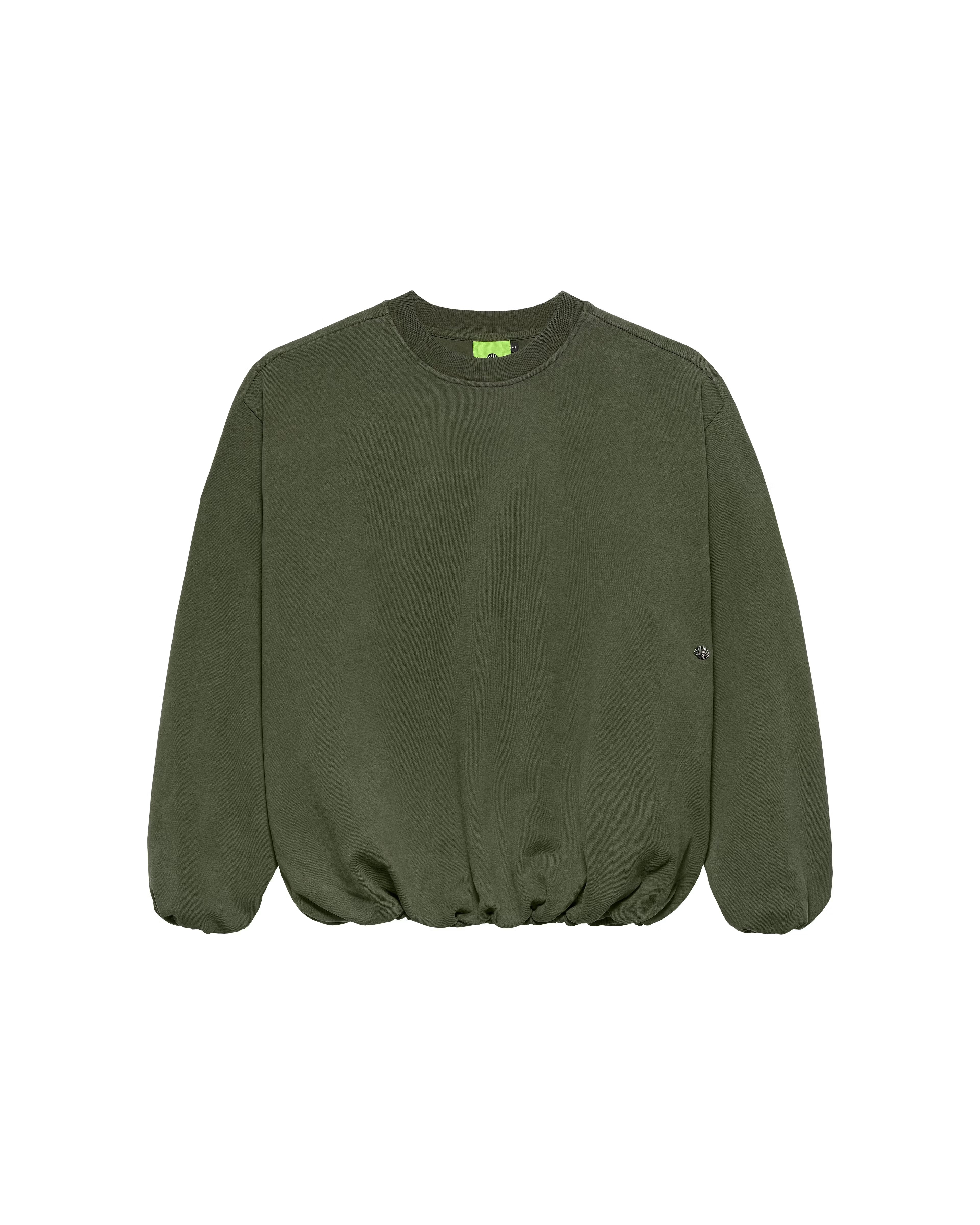Inflatable Crewneck Olive