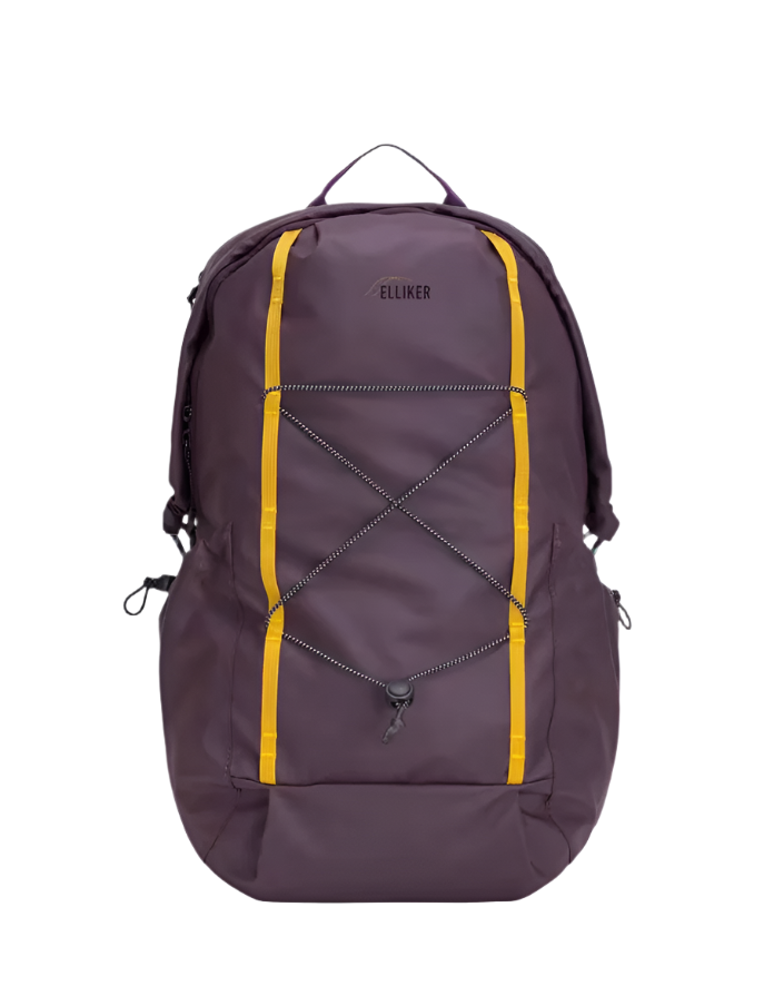 Kiln Hooded Zip Top Backpack 22L Purple