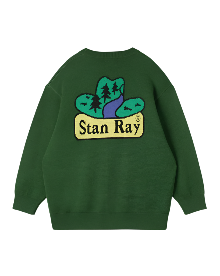 Knite Cardigan Green