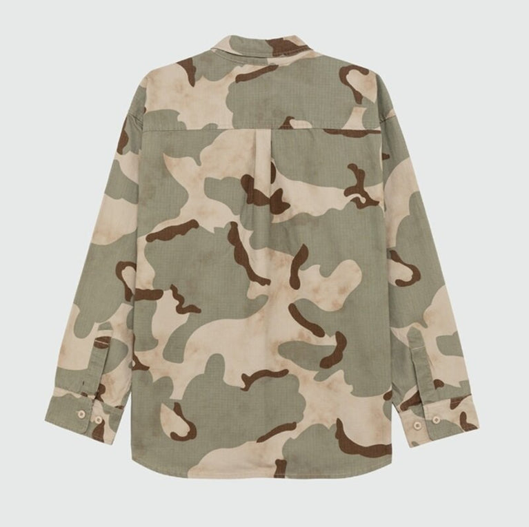 CAMICIA WORK CON MOTIVO CAMOUFLAGE