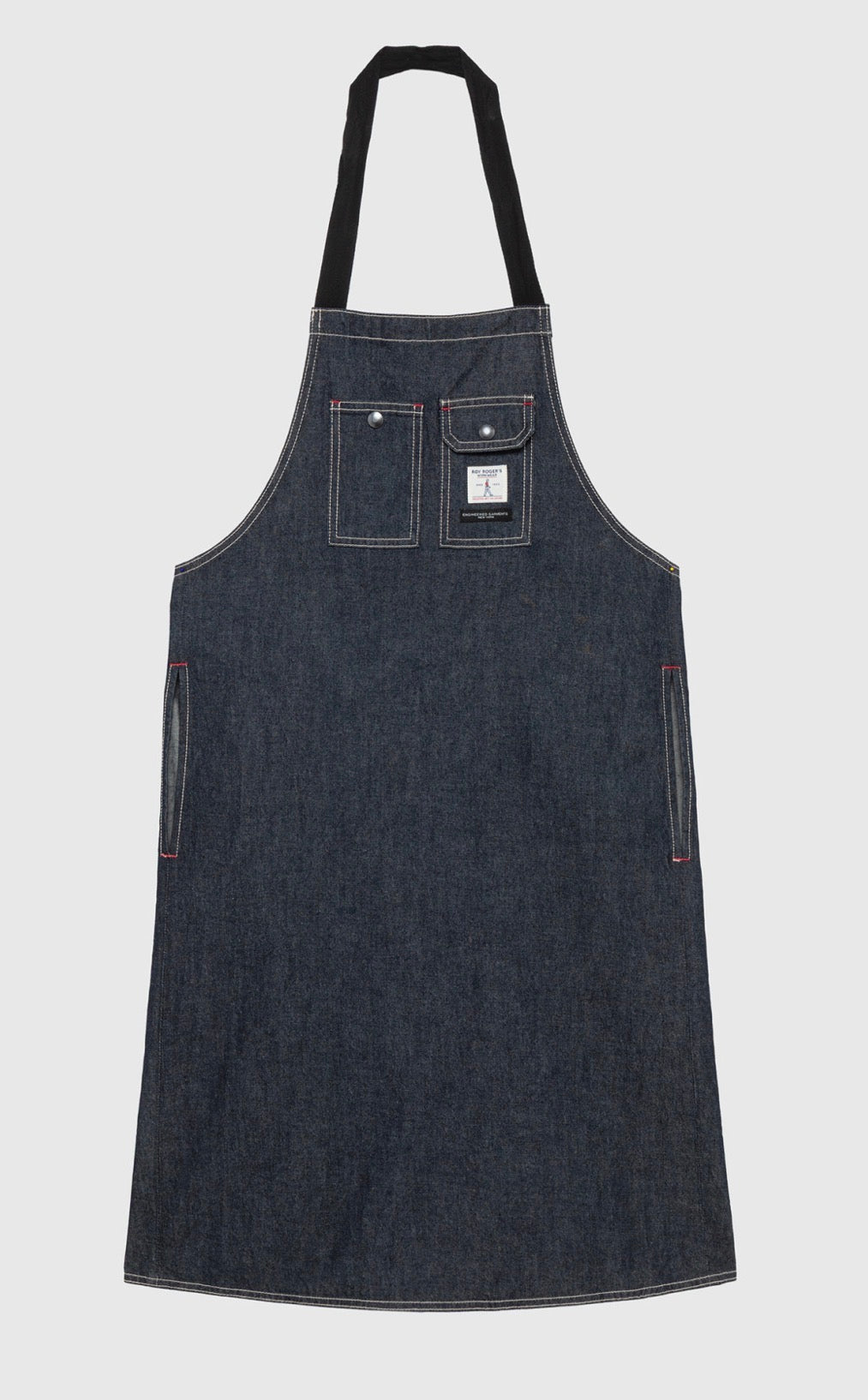 ROY ROGER'S WORKWEAR x ENGINEERED GARMENTS - GREMBIULE IN DENIM RINSE