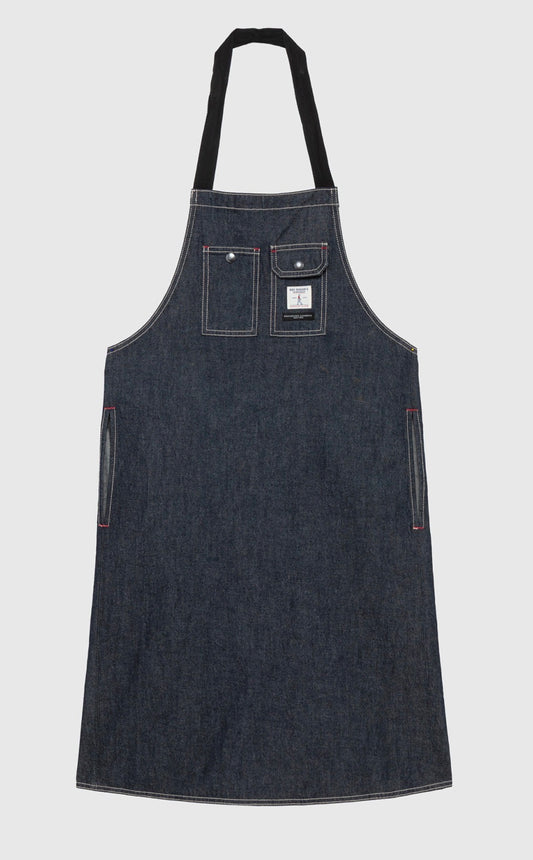 ROY ROGER'S WORKWEAR x ENGINEERED GARMENTS - GREMBIULE IN DENIM RINSE