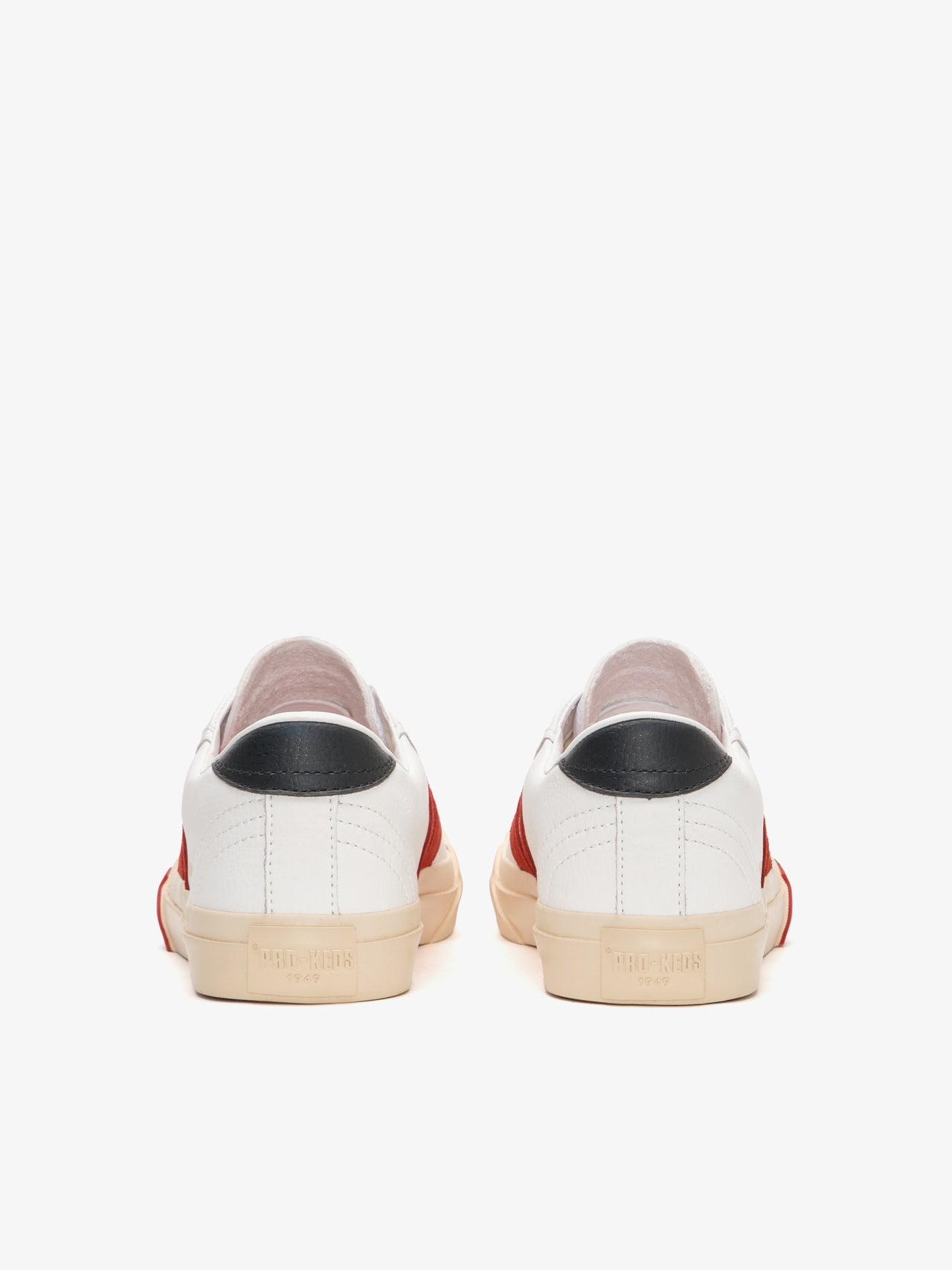 Royal Classic in Pelle Bianca e Rossa