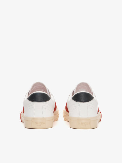 Royal Classic in Pelle Bianca e Rossa