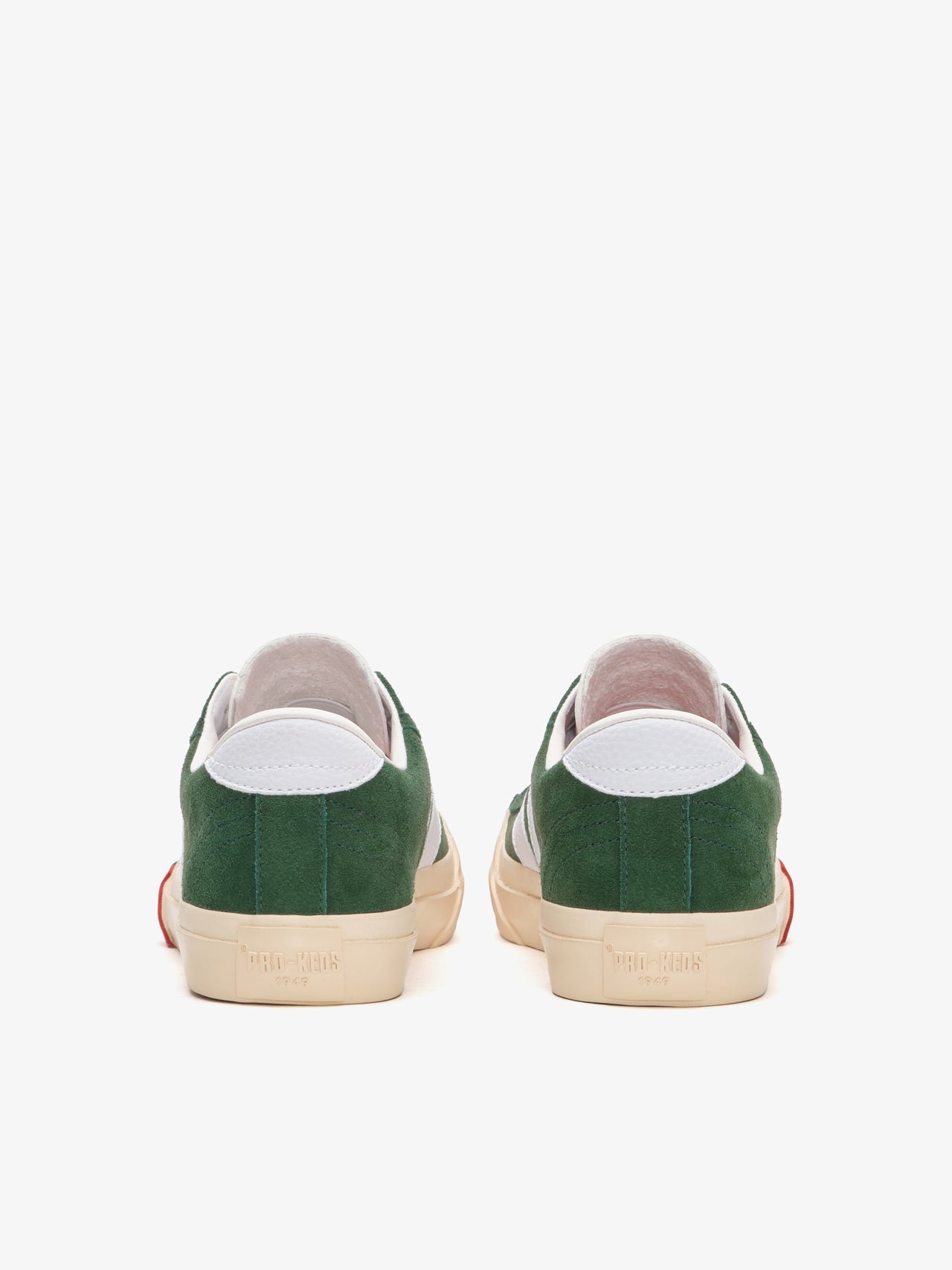 Pro-keds Royal Classic in suede verde e bianca