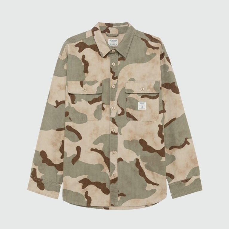 CAMICIA WORK CON MOTIVO CAMOUFLAGE