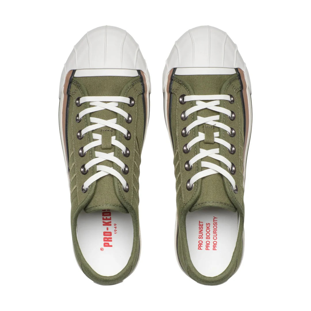 Pro-Keds Intrepid in canvas verde muschio