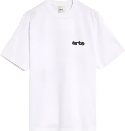 Blur Flower Tee White