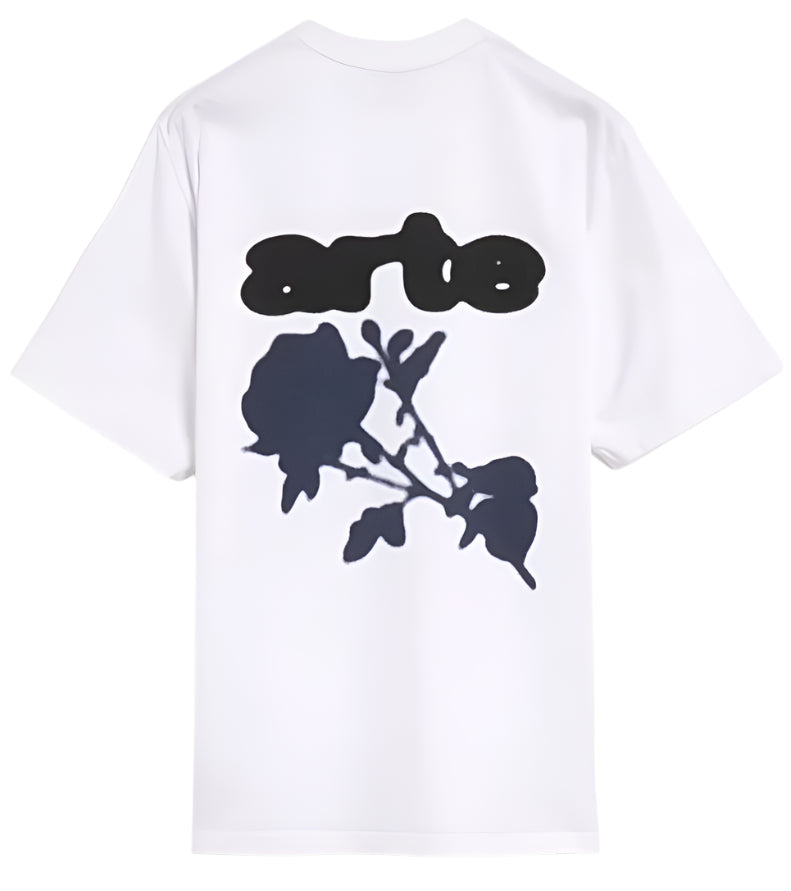 Blur Flower Tee White