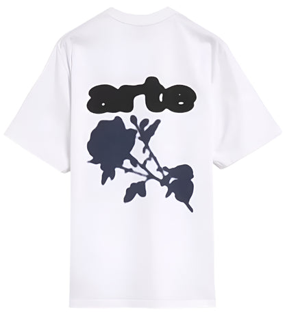 Blur Flower Tee White