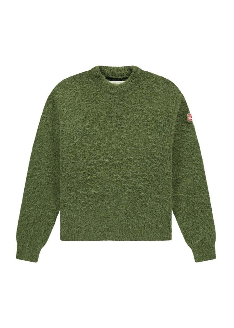 Mohair Crewneck Calla Green