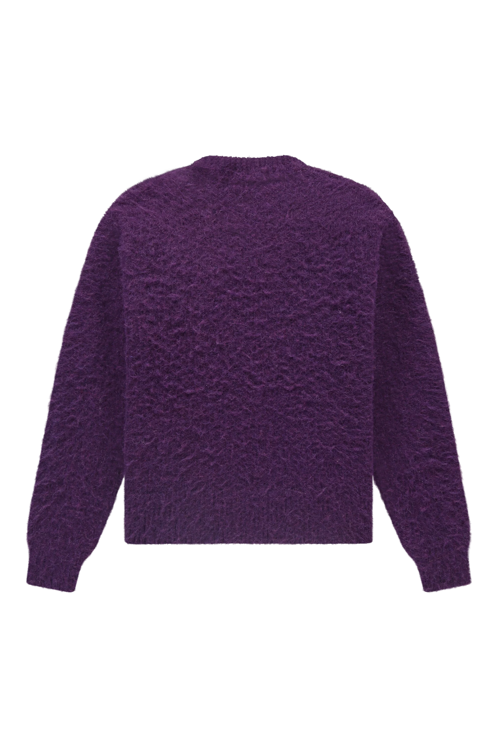 Mohair Crewneck Purple Mysterioso