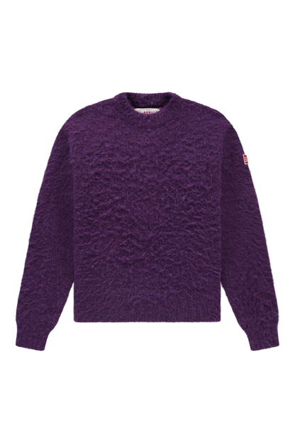 Mohair Crewneck Purple Mysterioso